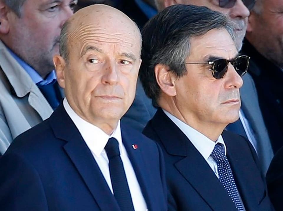 Juppé und Fillon.