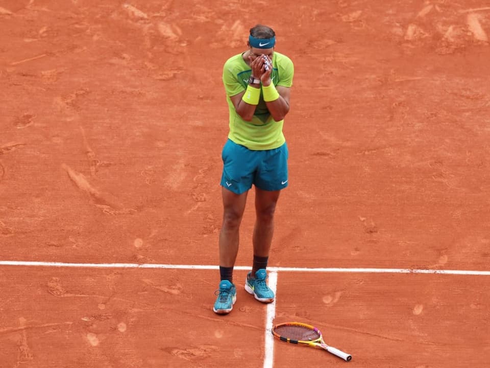 Rafael Nadal, hier nach seinem Sieg an den French Open 2022.