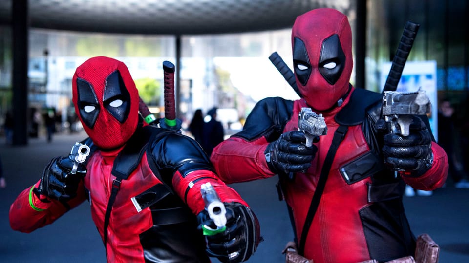 «Deadpool»: Cosplayer an der diesjährigen Fantasy Basel.