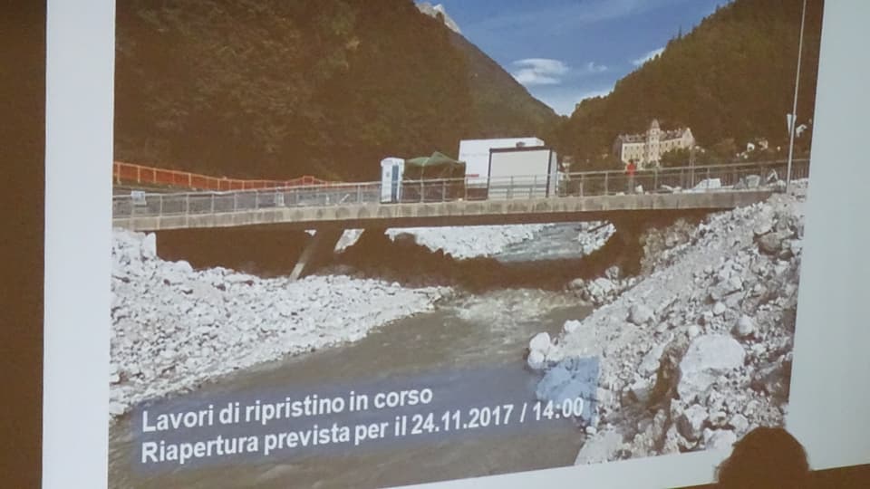 Maletg d'ina punt, projectà vi da la paraid