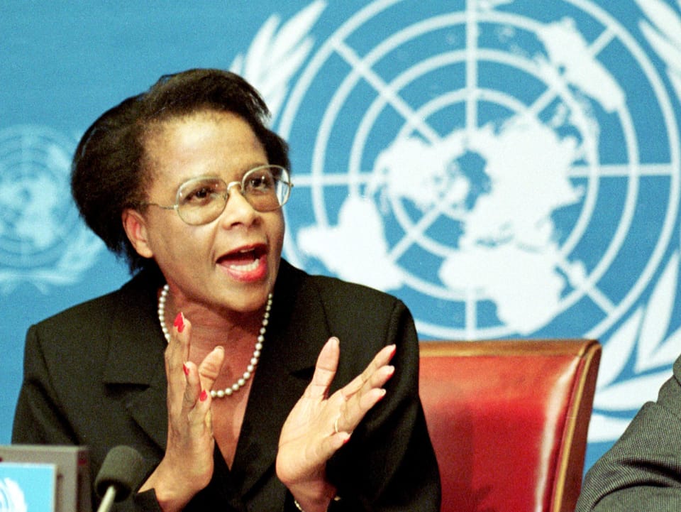 Mamphela Ramphele als Ex-Direktorin der Weltbank.