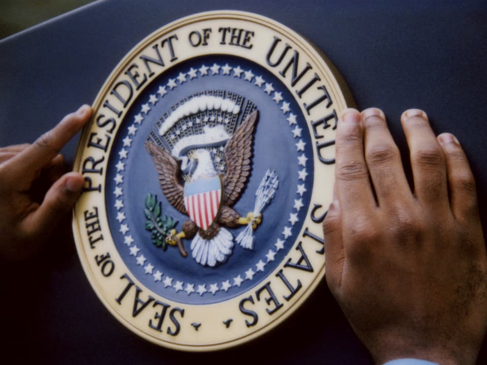 Das Siegel des Präsidenten der Vereinigten Staaten