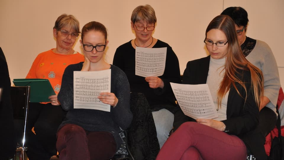 Era sche las dunnas han in curt mument pausa, èn ellas focussadas.