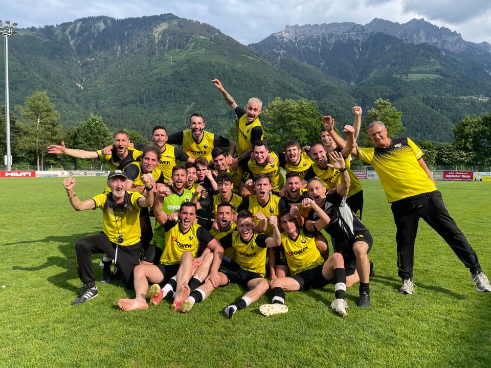 Finalspiel Valposchiavo Calcio gegen Eschen/Mauren