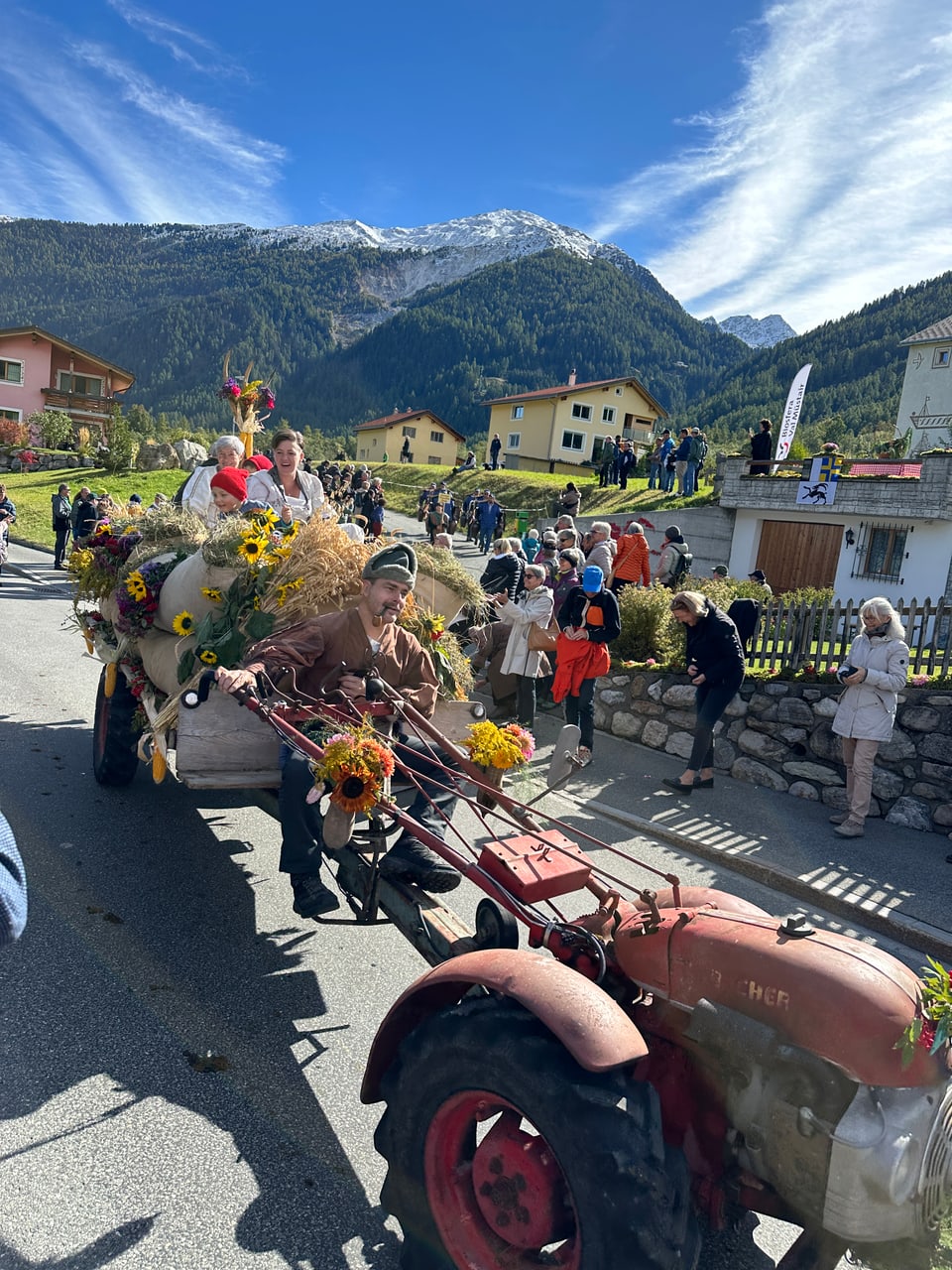 Erntedankfest Valchava.