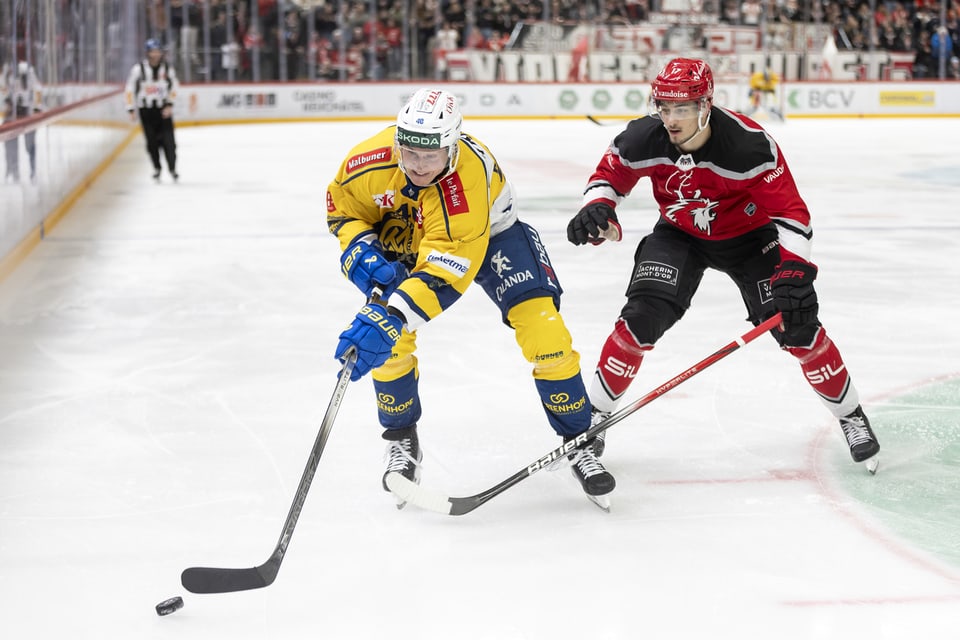 Kevin Jäger, Hockeyspieler für Lausanne HC