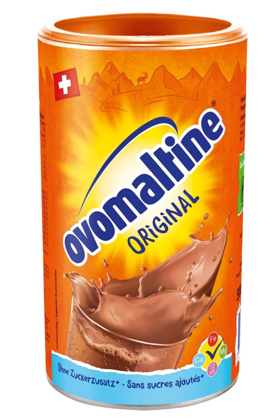 Orange Büchse Ovomaltine Original-