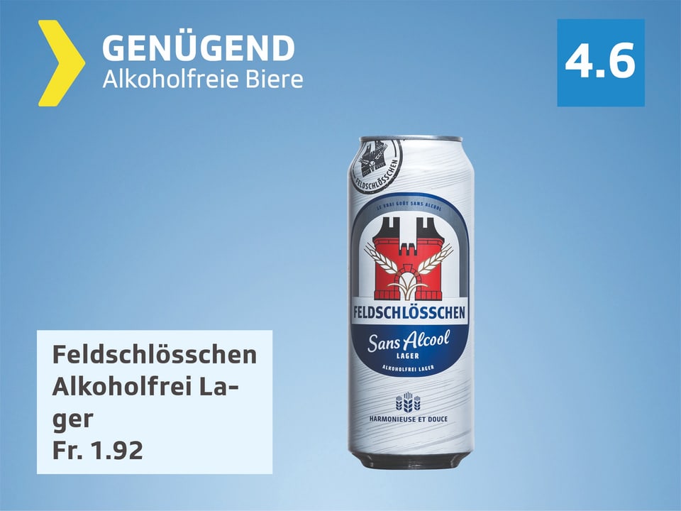 Feldschlösschen Alkoholfrei Lager