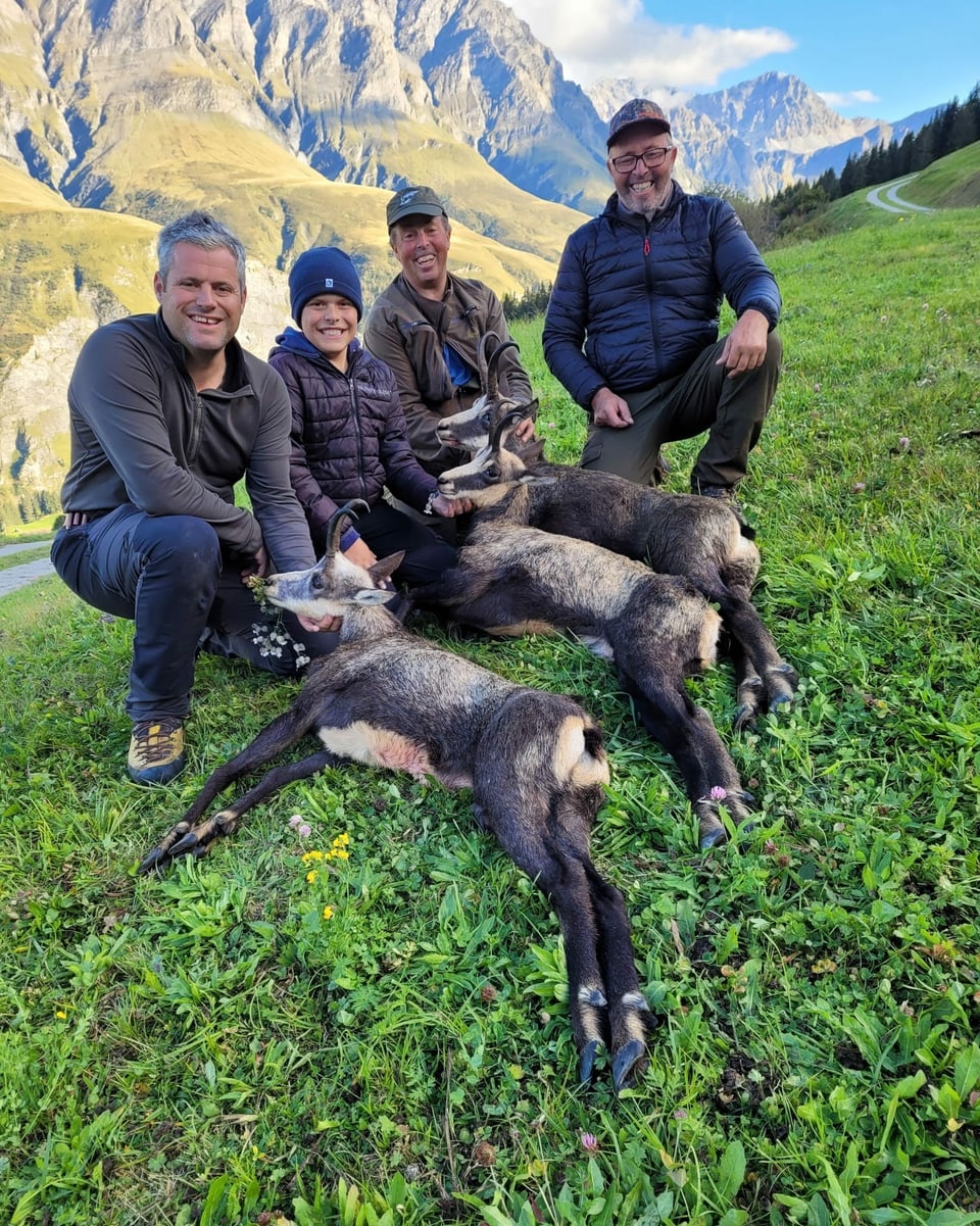 La chatscha da chamutschs è per la gruppa dal Haspel anc adina la pli bella. 