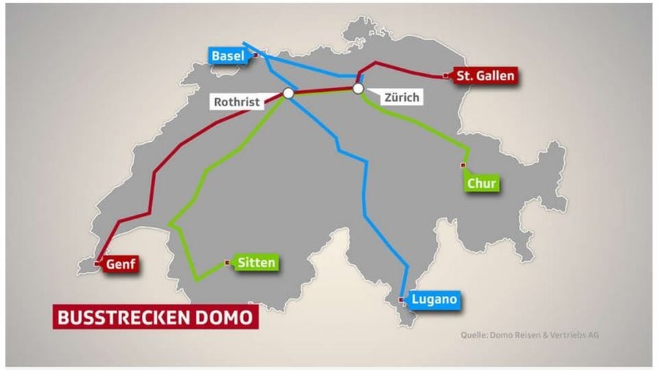 Attraktive Schweizer Linien - Eurobus kauft Schweizer Fernbus-Anbieter