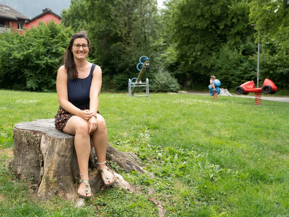 Annetta Janki-Zini viva cun sia famiglia en il Quartier dal Rain