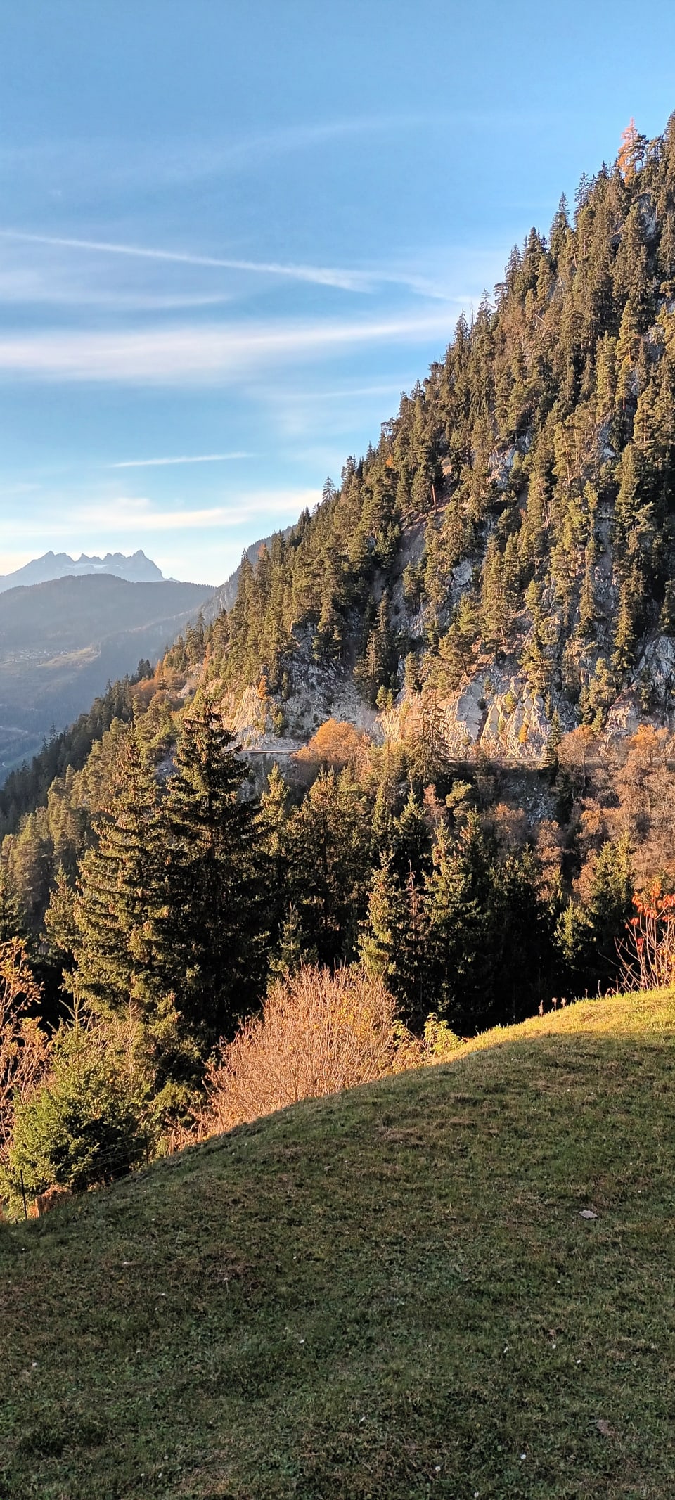 Val de Bagnes e Dents du Midi.