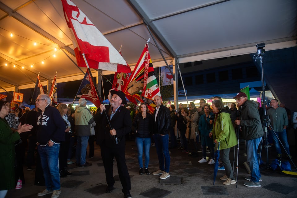 Eindrücke des zweitenFesttages am Schweizerischen Volksmusikfest 2023 in Bellinzona.