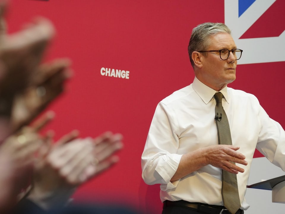 Starmer im Wahlkampf