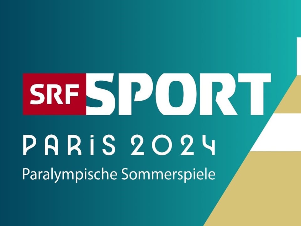 Logo der SRF Sport Paralympischen Sommerspiele Paris 2024.