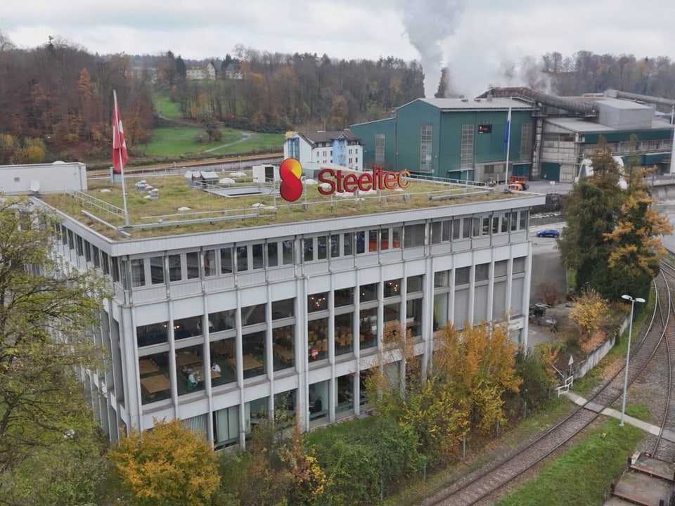 Luftaufnahme Steeltec