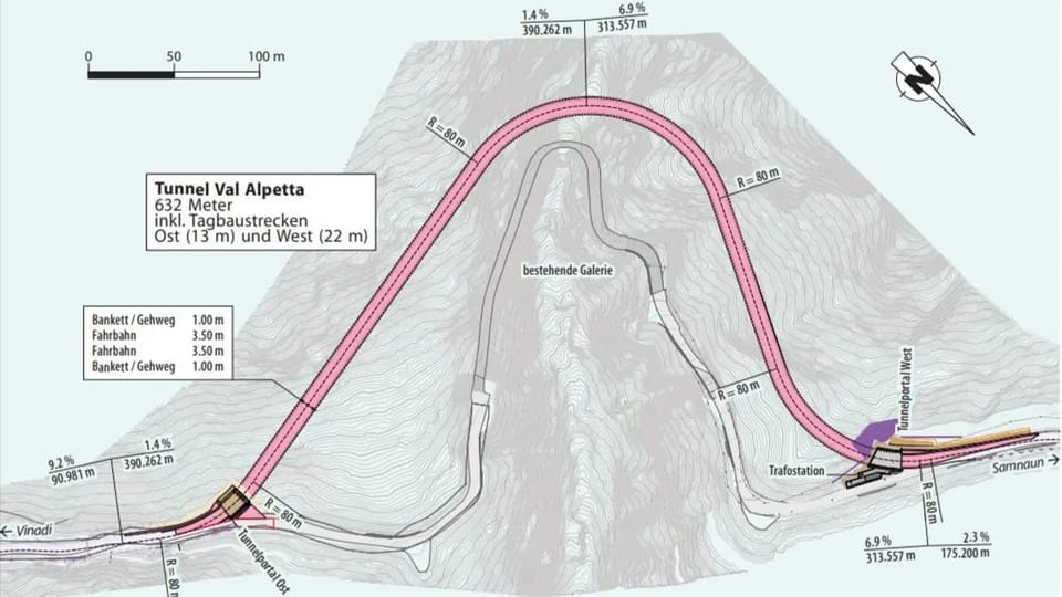 Il plan dal tunnel