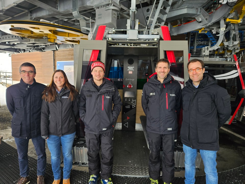 RTR-Gondel wurde am 19.01.2024 in Savognin eingeweiht.