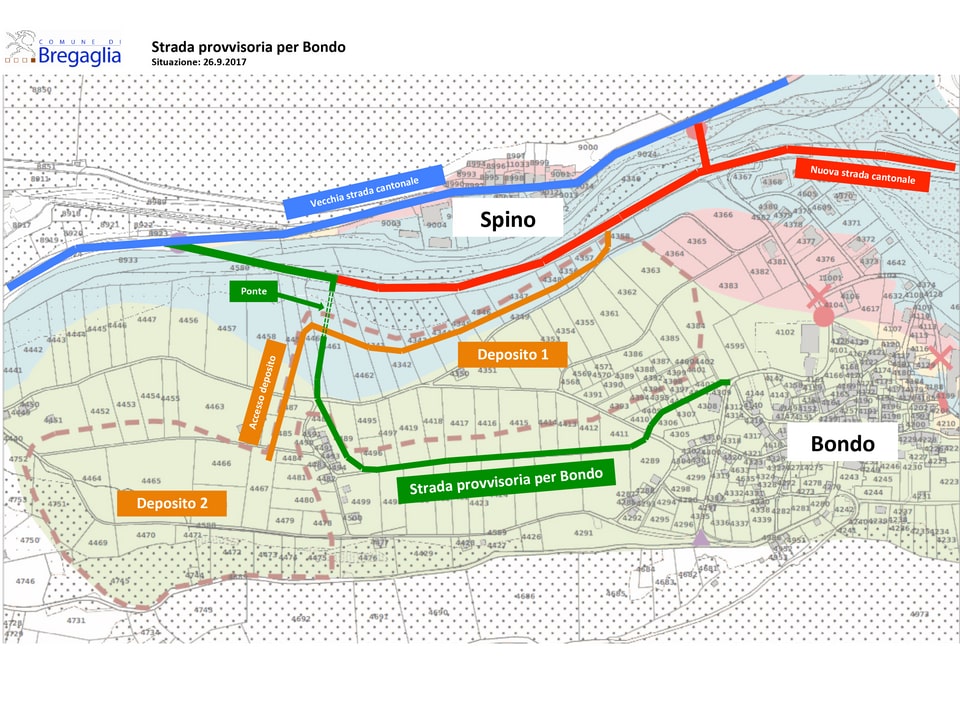 Il plan da la via.