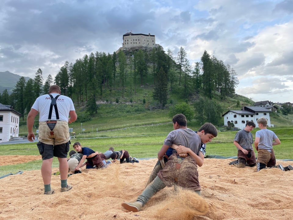 Schwingtraining in Tarasp