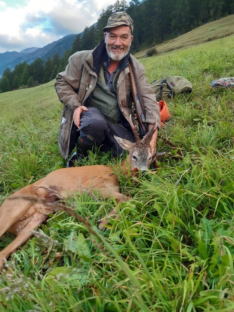 In fitg bel 6er da Chavriel sajettà ils 04-09-2022 da Jachen Schlegel da Guarda!