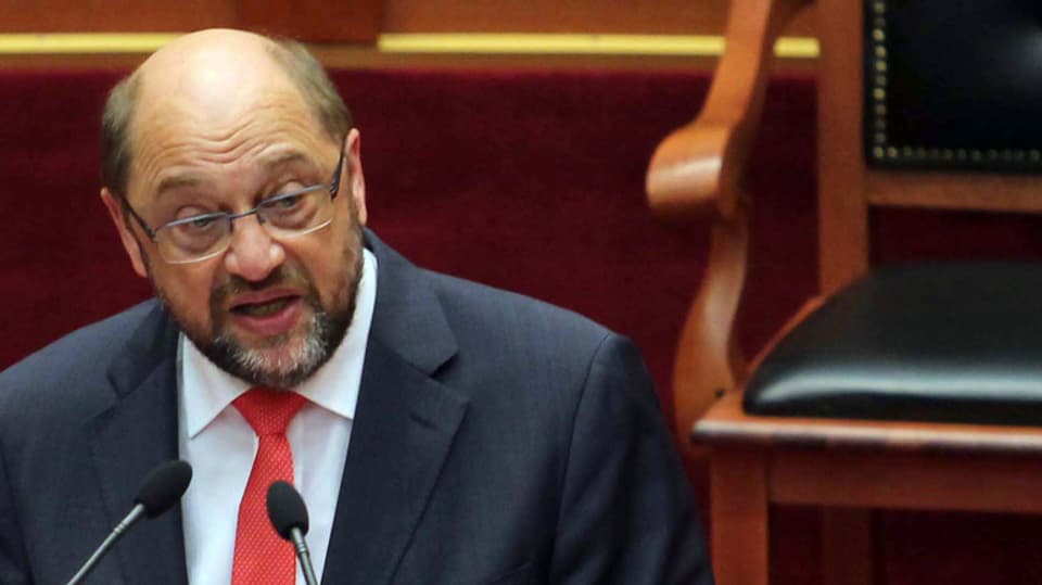 Martin Schulz, EU- Parlamentspräsident.