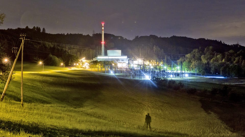 Das Atomkraftwerk Mühleberg im Kanton Bern. (keystone)