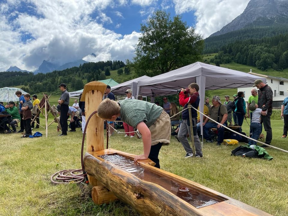 Schwingfest in Tarasp