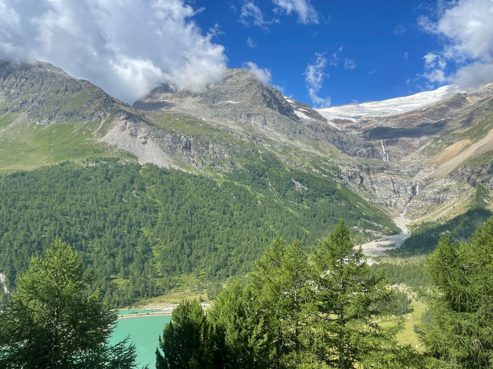 Panorama tar l'Alp Grüm.