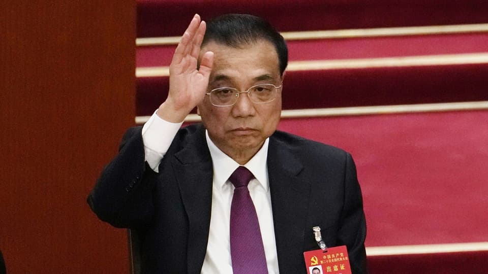 Chinas früherer Ministerpräsident Li Keqiang 2022 in Beijing.