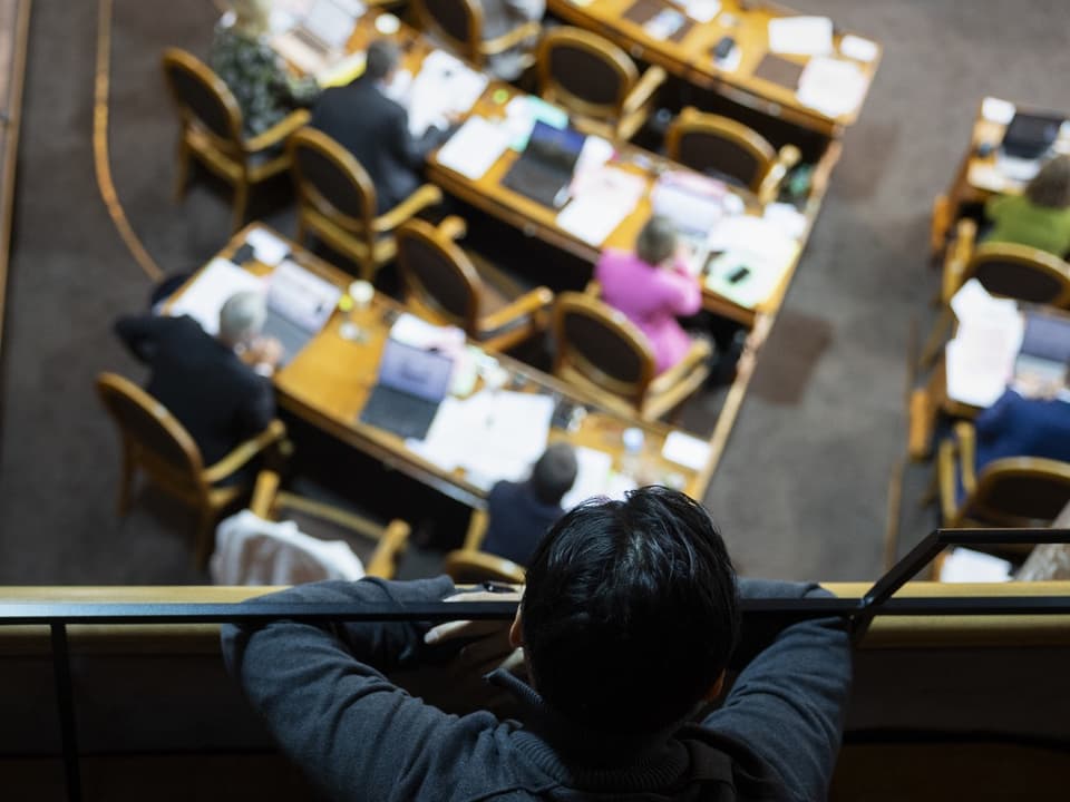 Blick in den Ständerat während der Herbstsession 2024.