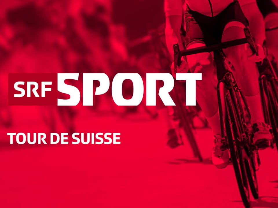SRF Sport Tour de Suisse Radrennen.