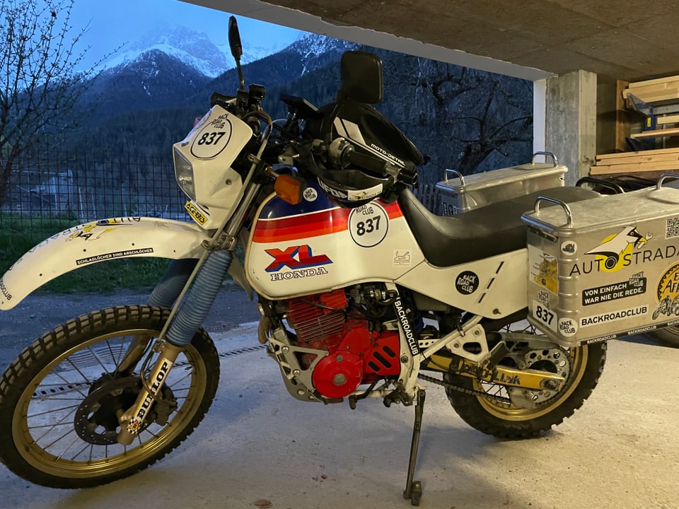 Die Honda XL von Steivan Spiller