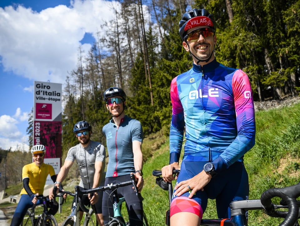 Steve Morabito (rechts), der Generaldirektor der Organisation im Wallis, und Co. sind hochmotiviert.