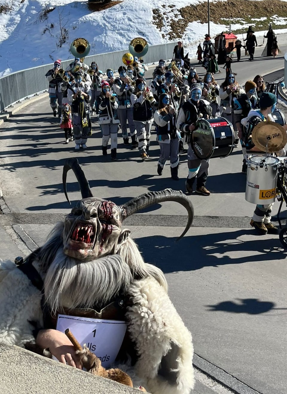 Fasnacht in Sedrun