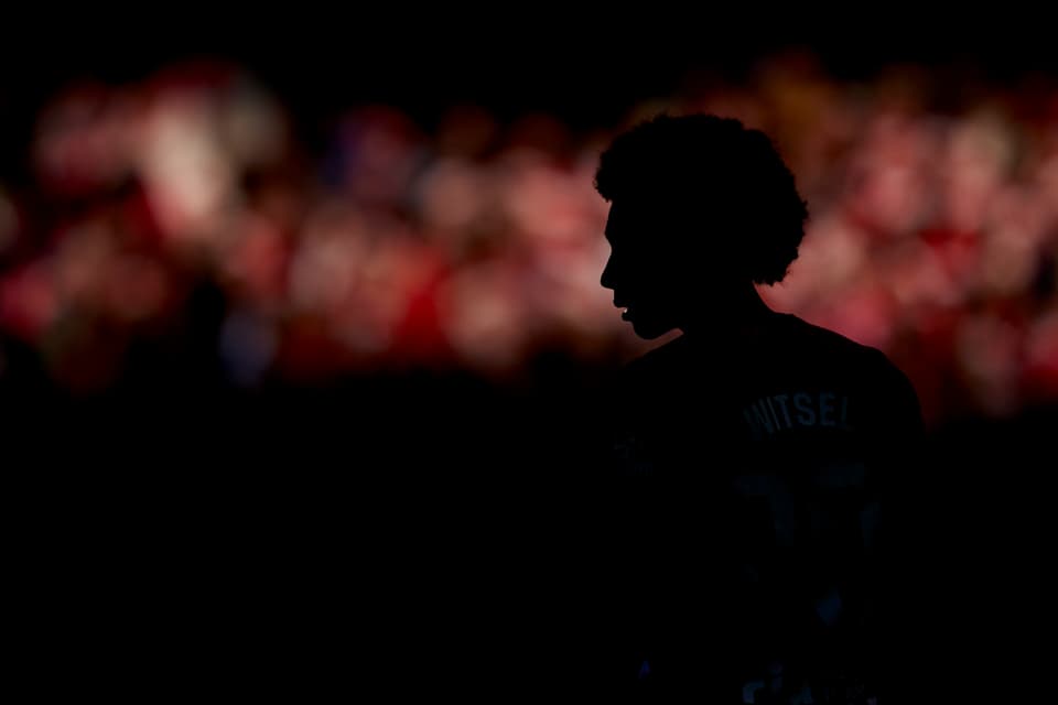 Der Schatten von Axel Witsel.