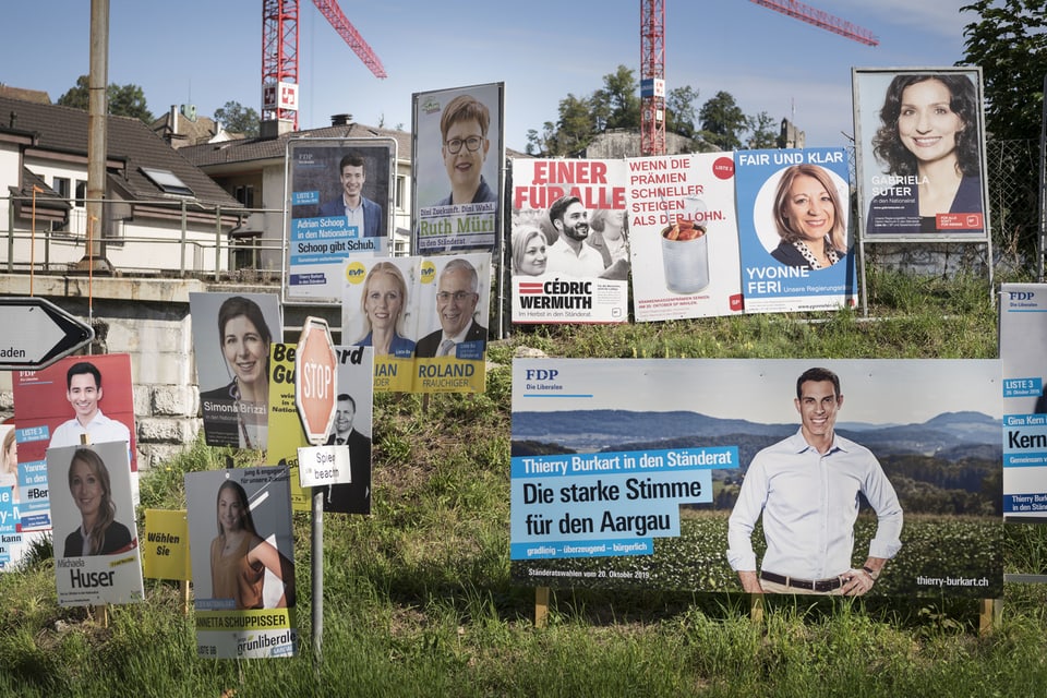 Wahlplakate