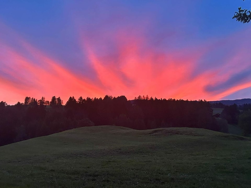 Himmel über Masein.