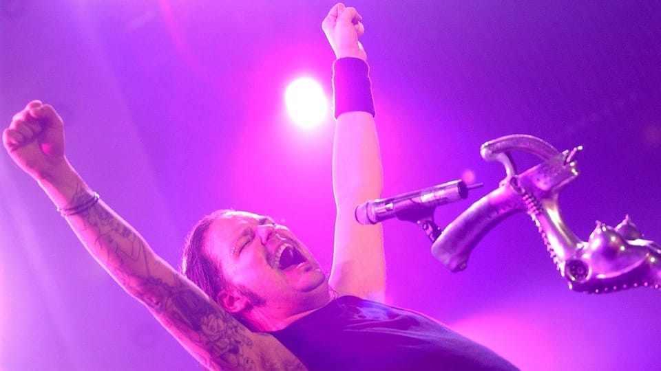 Konzert der Band Korn am Montreux-Festival