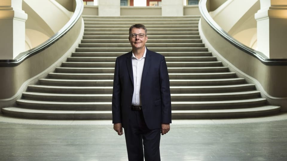 Michael Schaepman, Rektor der Uni Zürich.