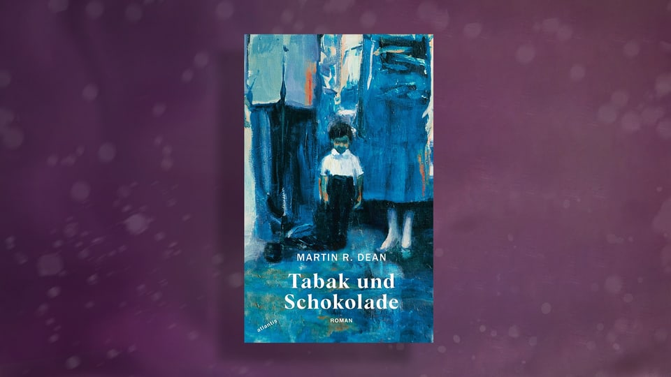 Buchcover von 'Tabak und Schokolade' mit Illustration von Kind.