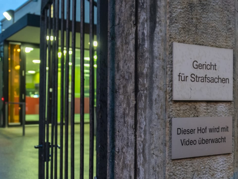 Gebäude des Basler Gerichts für Strafsachen.