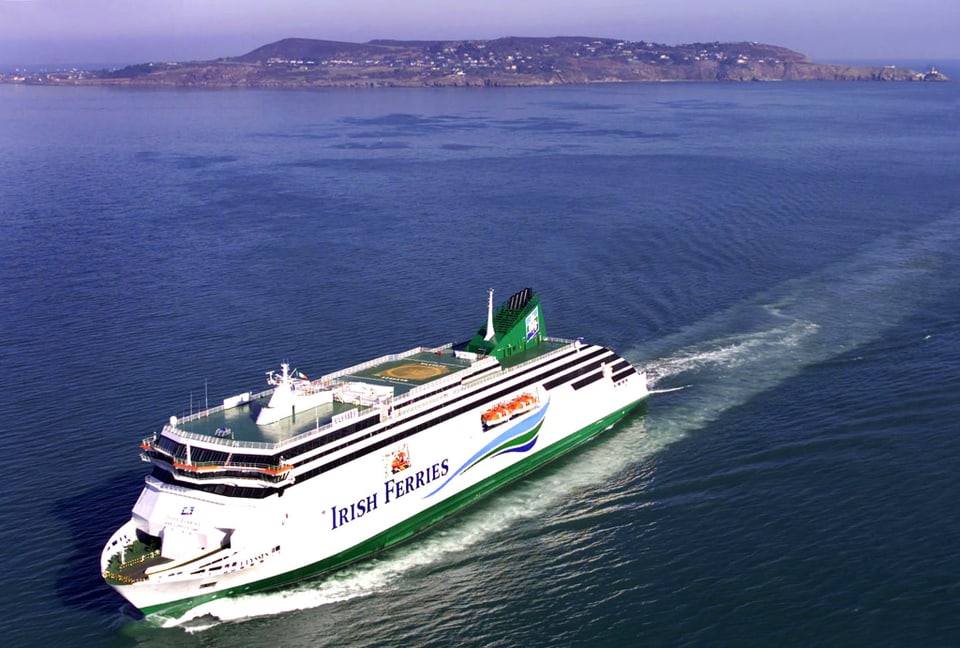Autofähre «Ulysses» der Reederei Irish Ferries