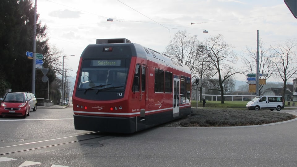 Zug im Kreisel