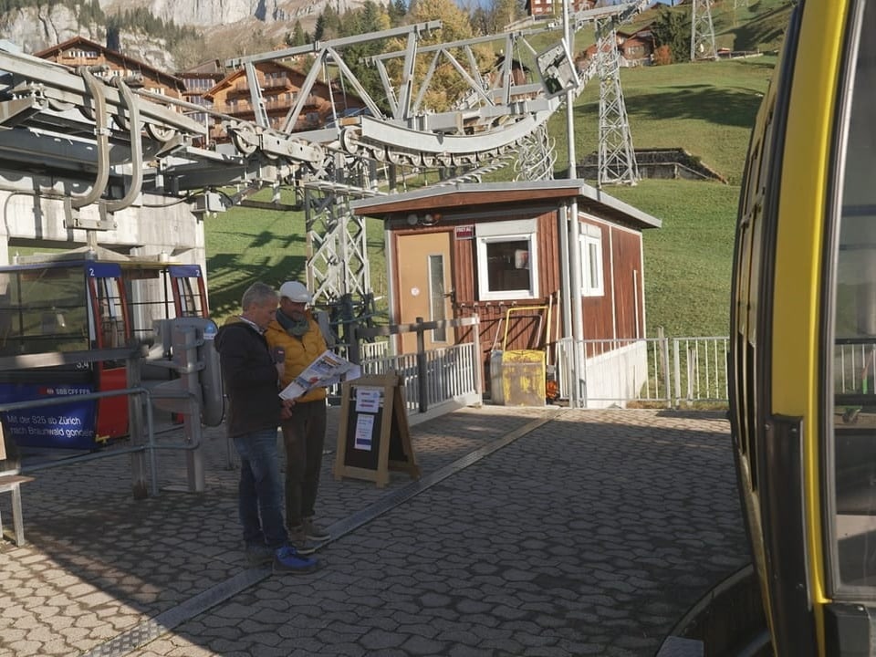 Talstation der Sportbahnen Braunwald