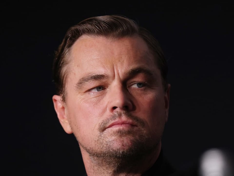 Leonardo DiCaprio im Porträt.
