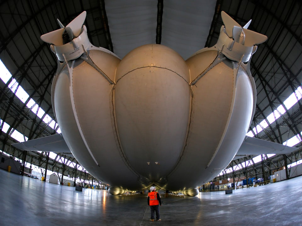 Der «Fliegende Hintern» von hinten.