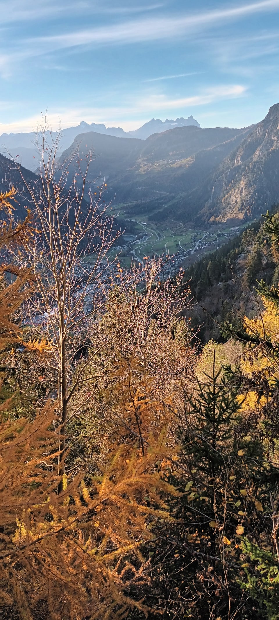 Val de Bagnes e Dents du Midi.