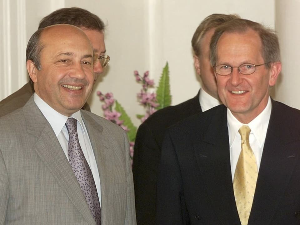 Igor Iwanow (links) und Joseph Deiss (rechts).