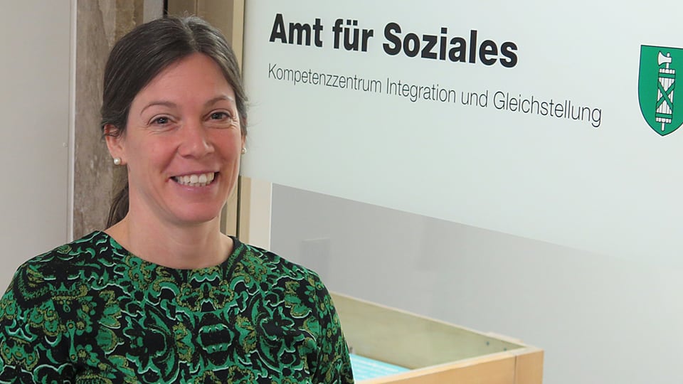 Marlen Rutz, Projektleiterin der St. Galler Aktionswoche gege Rassismus vom Kompetenzzentrum Integration und Gleichstellung.
